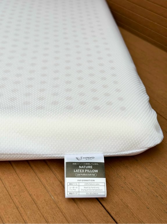 GỐI CAO SU DÁNG THẤP