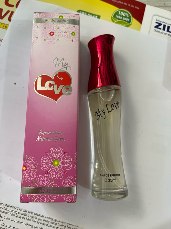 Nước hoa mylove hồng