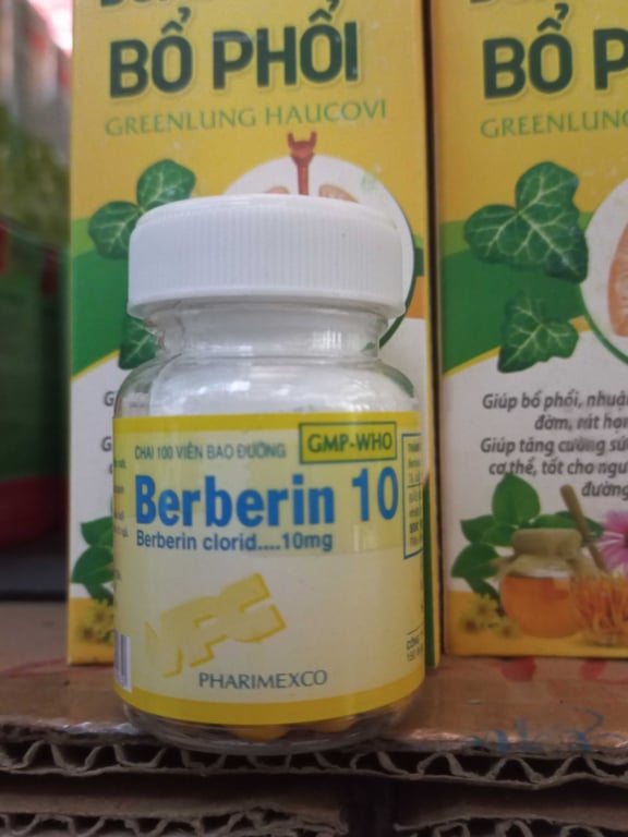 Berberin 10mg c/100v pharimex