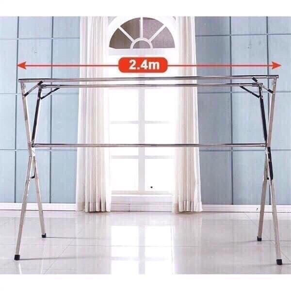 GIÀN PHƠI ĐỒ THÔNG MINH GẤP GỌN INOX 304