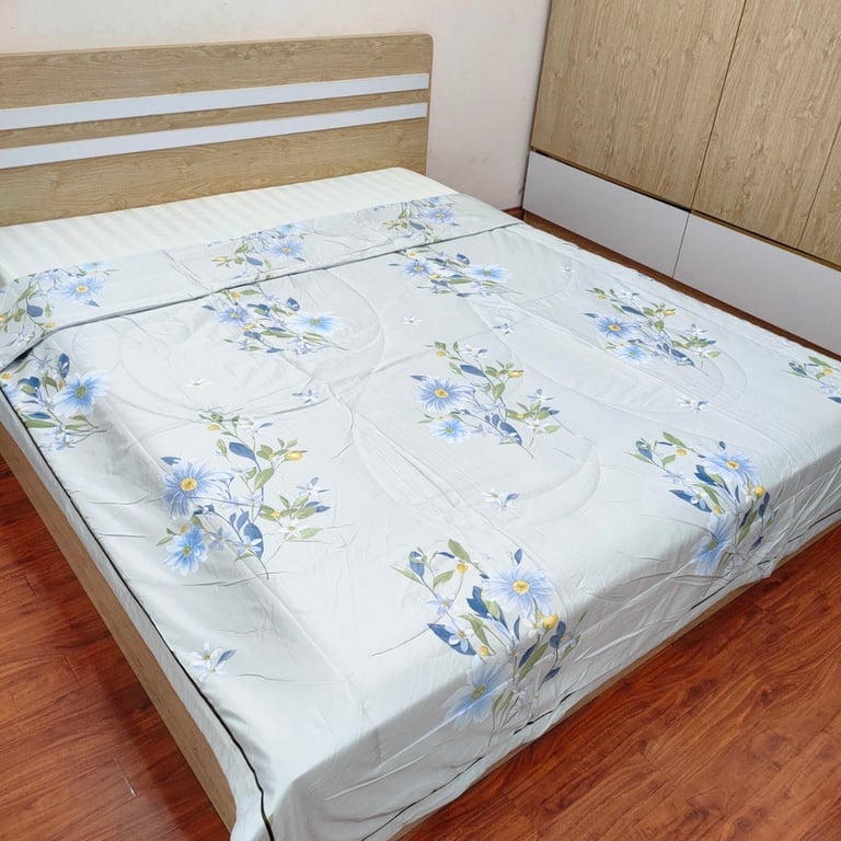 Chăn lụa  MUJI Cool trần bông cao cấp mềm mát