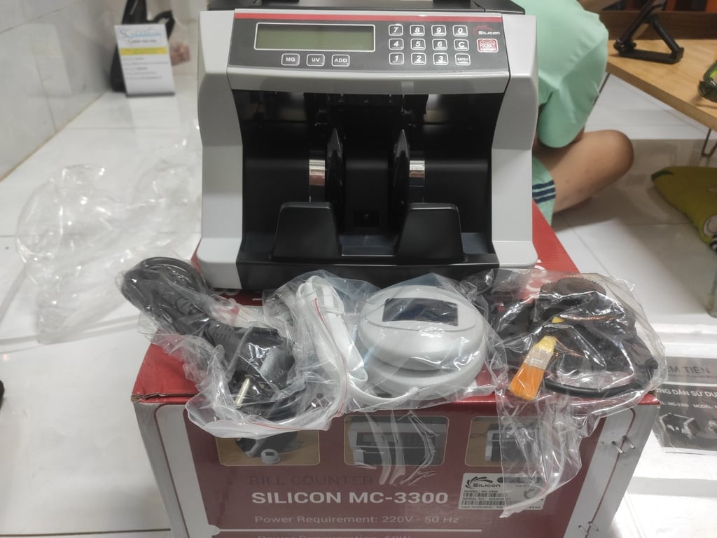 Máy Đếm Tiền Silicon MC-3300