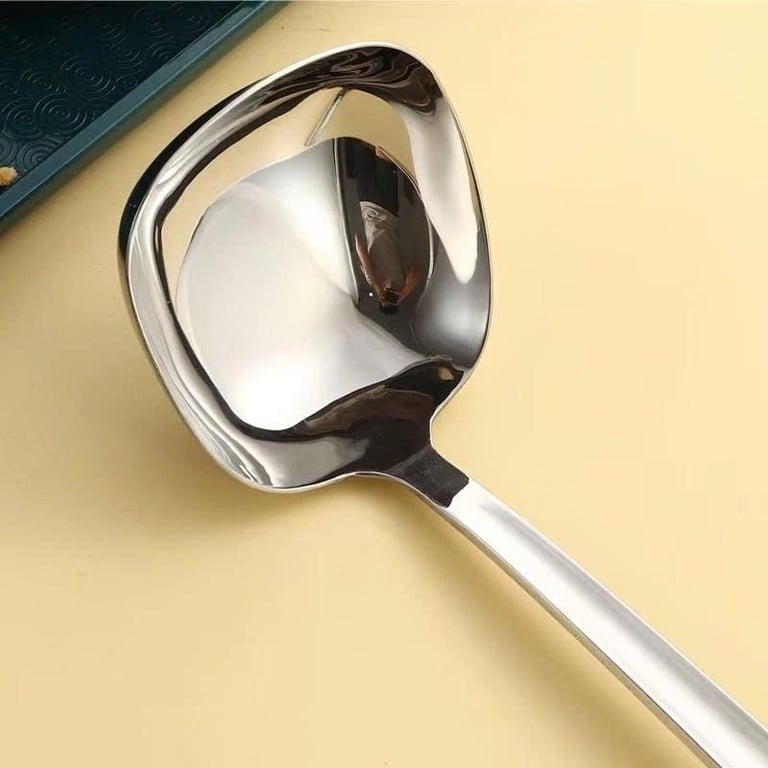 Muôi canh/lẩu dáng vuông inox18/10 OYATTON