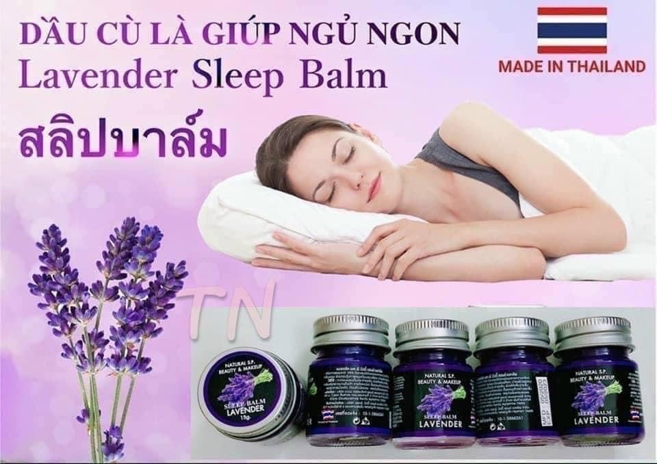 DẦU LAVENDER GIÚP NGỦ NGON