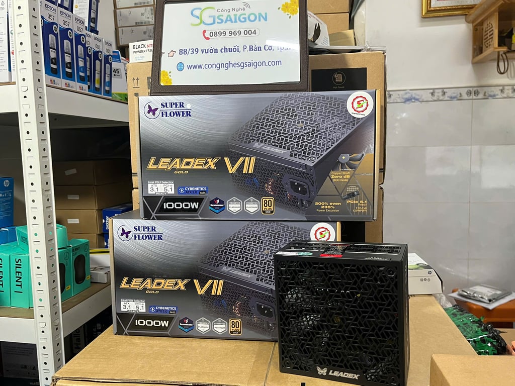 Nguồn máy tính SuperFlower Leadex VII XG 1000W ATX3.1 80 Plus Gold (SF-1000F14XG)