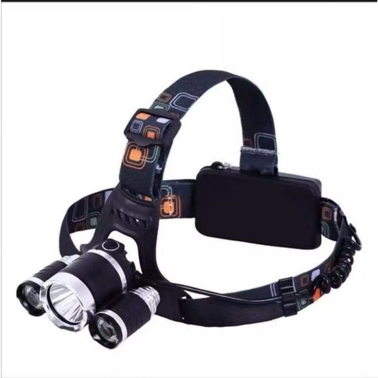 Đèn pin đội đầu 3 bóng siêu sáng