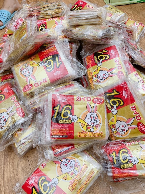 Miếng dán giữ nhiệt của Nhật, ĐẶC BIỆT GIỮ ẤM LÊN TỚI 16H