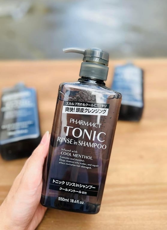 Dầu gội xả nam Tonic Pharmaact 500ml