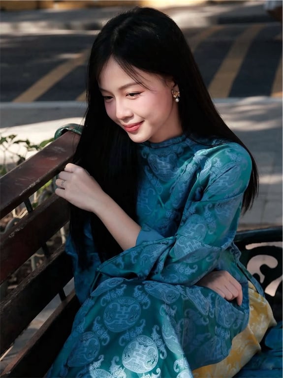 AD Mãn Anh Đường - xanh dương M/L