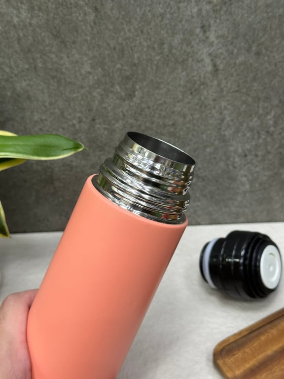 BÌNH GIỮ NHIỆT CAO CẤP KÈM NẮP CỐC YOSHIYAMA 350ML