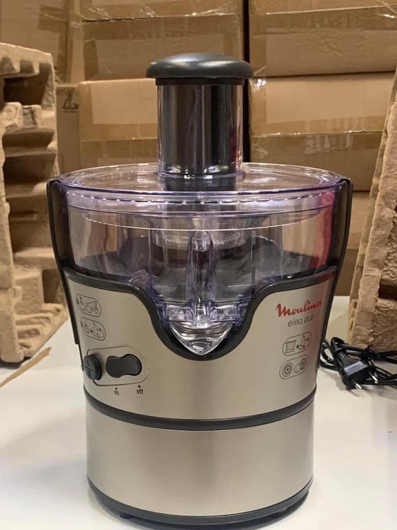 MÁY ÉP HOA QUẢ +VẮT ĐƯỢC CAM Moulinex Elea Duo JU385H (2 in 1)