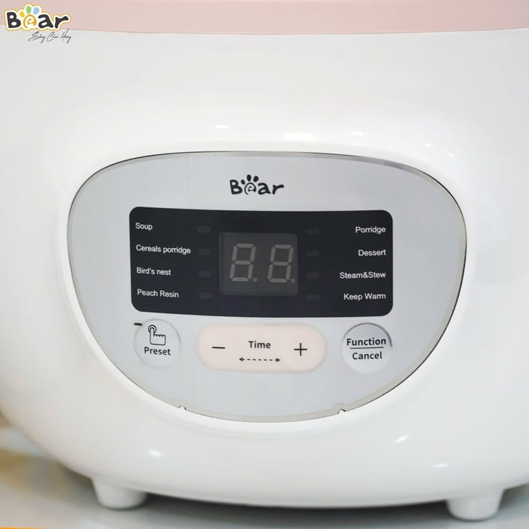 Nồi Bear 1.6L,Nồi nấu cách thủy Bear 1 6 Lít bản Quốc Tế SUBE002