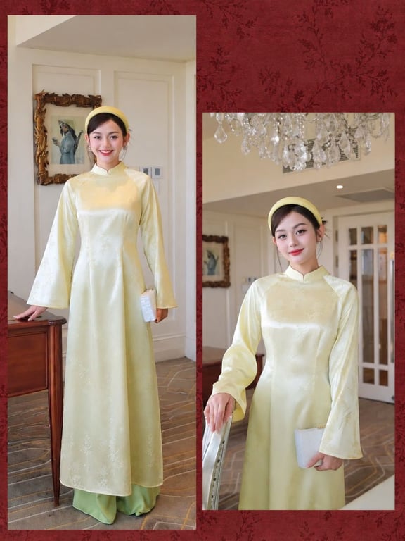 ADTT lụa hồ điệp vàng non (S->XXL)