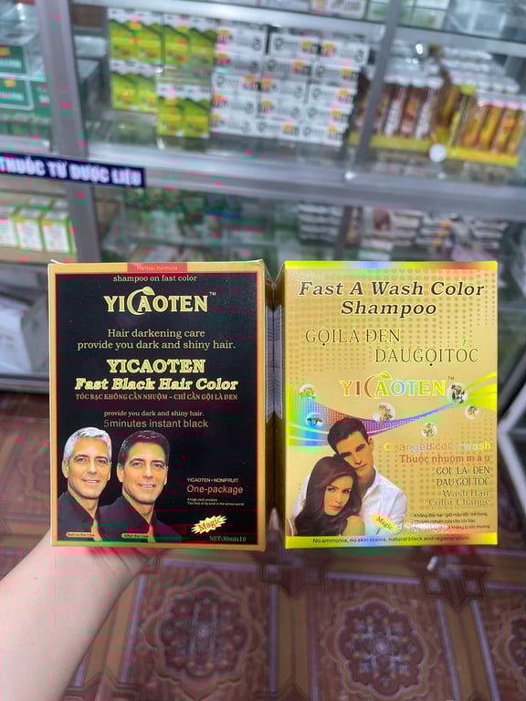 Gội là đen yicaoten h/10 gói