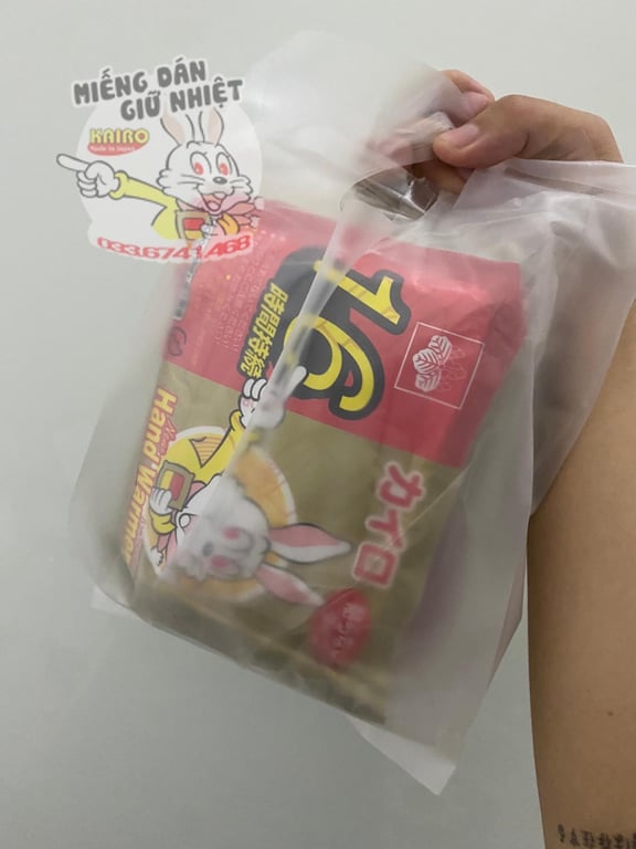 Miếng dán giữ nhiệt của Nhật, ĐẶC BIỆT GIỮ ẤM LÊN TỚI 16H