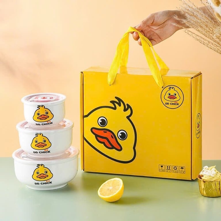 Bộ 3 bát sứ cao cấp