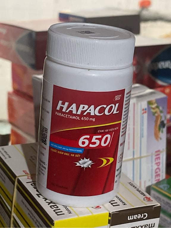 Hapacol 650 c/100v nén