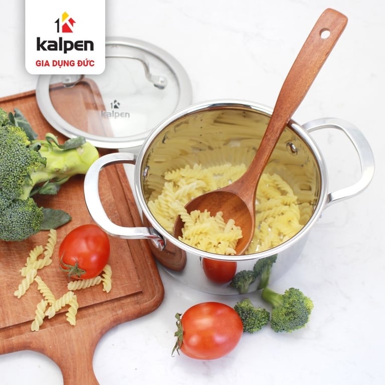 BỘ NỒI INOX 3 LỚP LIỀN KHỐI KALPEN KAZLER KZ1