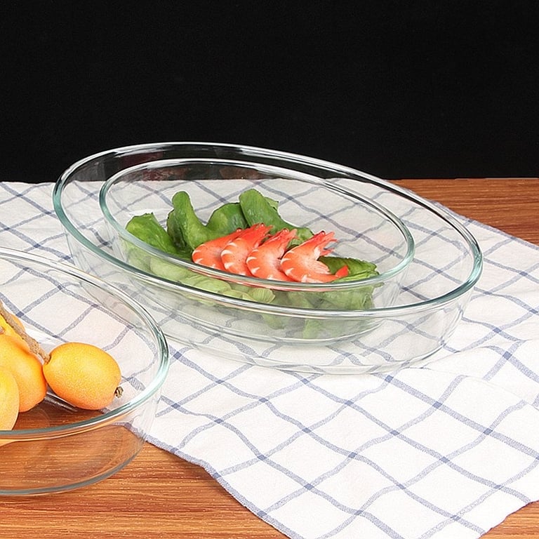 Set 3 khay thuỷ tinh Diamonds kèm hộp đựng 3 kích