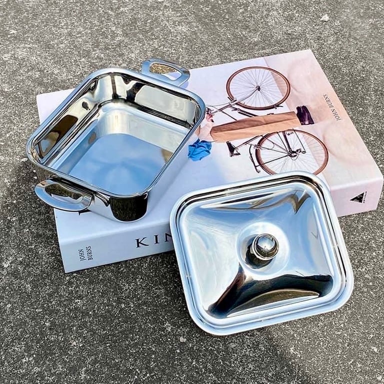 Nồi inox Oyatton QYT149 chữ nhật 10cm
