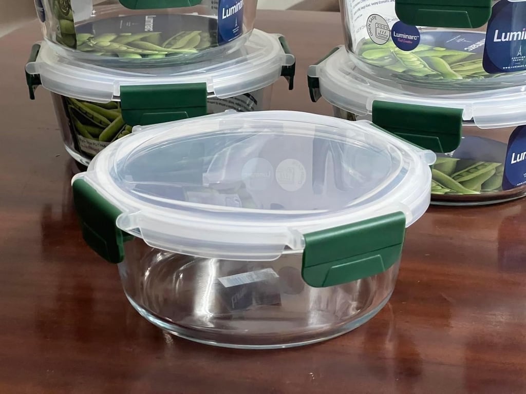 SET 3 HỘP THỦY TINH LUMINARC CAO CẤP 980ML😍