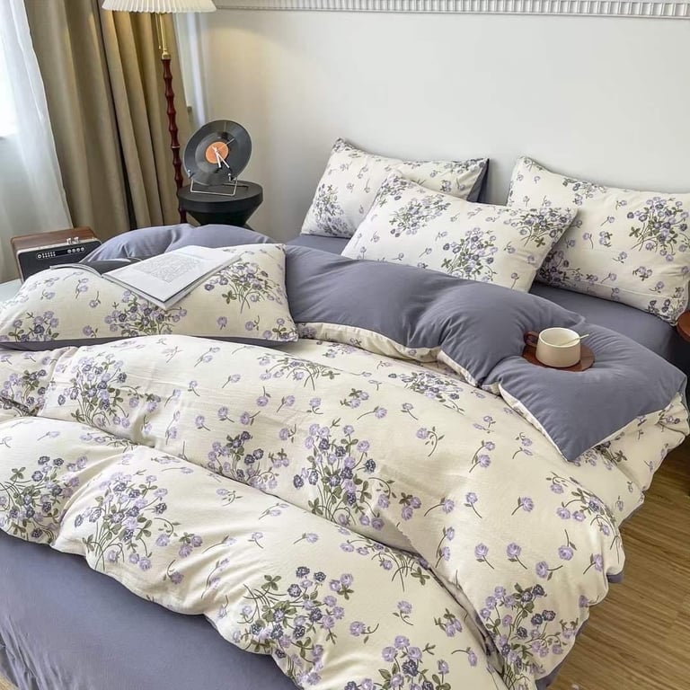 ce Bộ cotton đũi 4 món