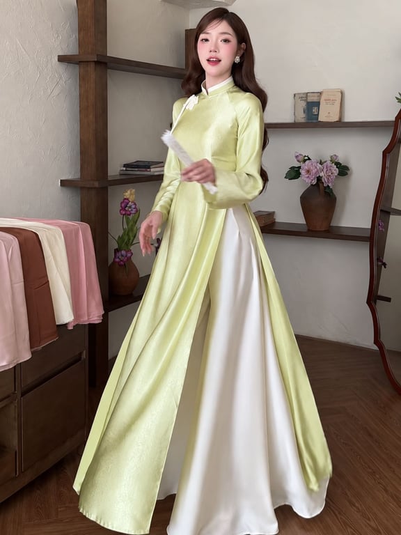 AD Bách Hoa xanh cốm (S->XXL)