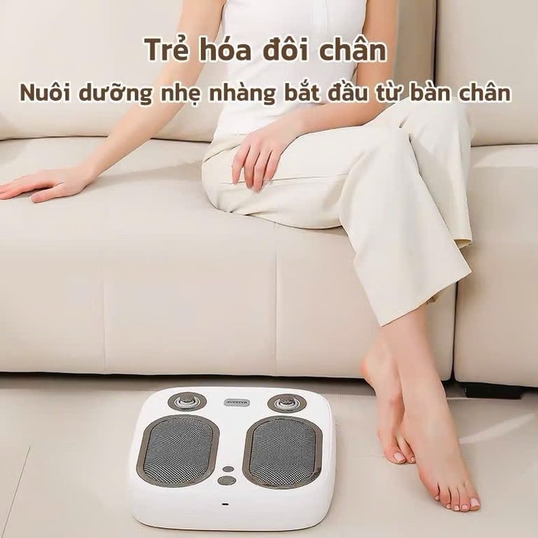 máy massage chân hồng ngoại