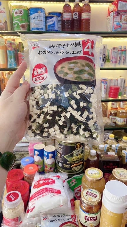 CANH MISO RONG BIỂN ĐẬU HŨ NHẬT BẢN 100G