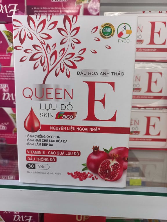 E lựu đỏ Faco h/30v nang