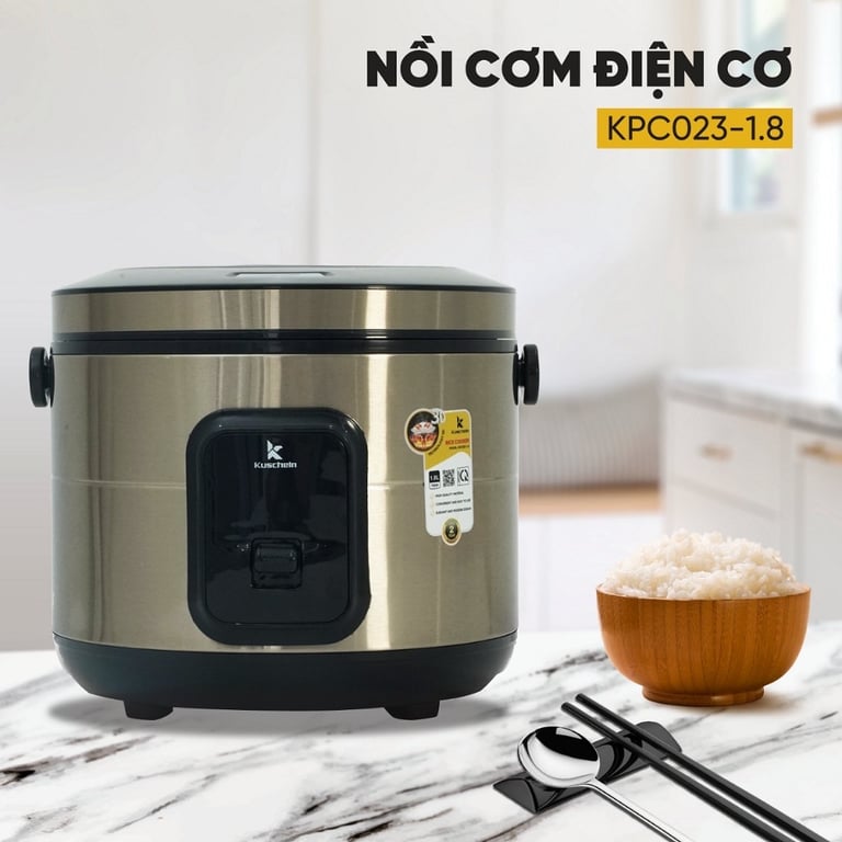 NỒI CƠM ĐIỆN CƠ KUSCHELN 1.8Lit