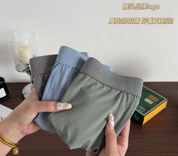 NC114 - SET 3 QUẦN LÓT NAM CAO CẤP COTTON LẠNH - CÓ HỘP ĐẸP!