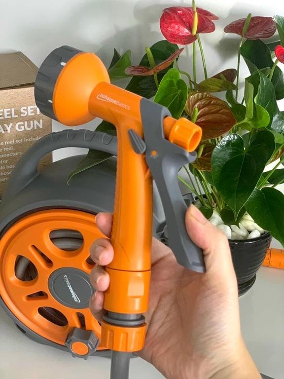 Bộ vòi nước tưới cây mini 12m đi kèm với súng phun nước Lebenlang LBLB3368