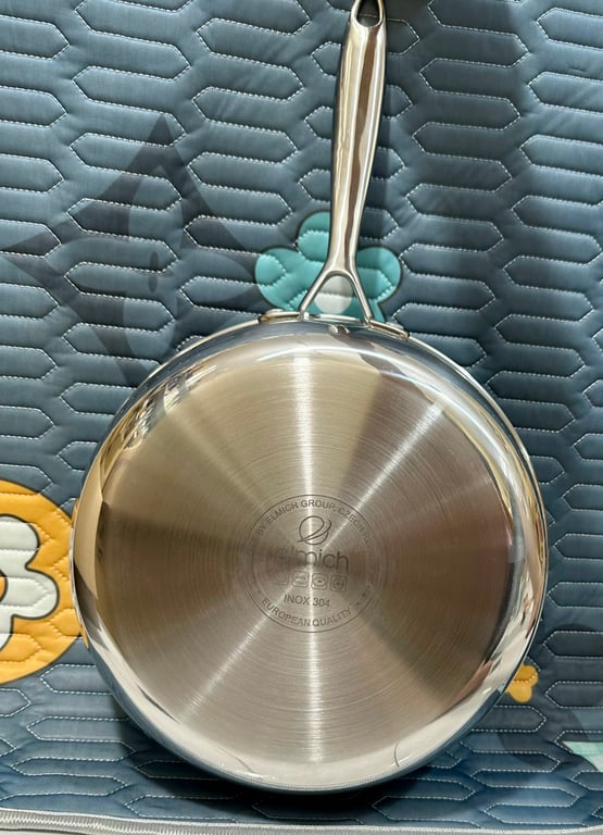 Chảo inox Elmich Trimax đáy liền nguyên khối size 20-24-26