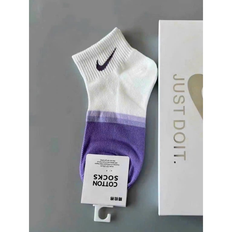 Set 5 đôi tất nữ cổ trung mix màu MC18