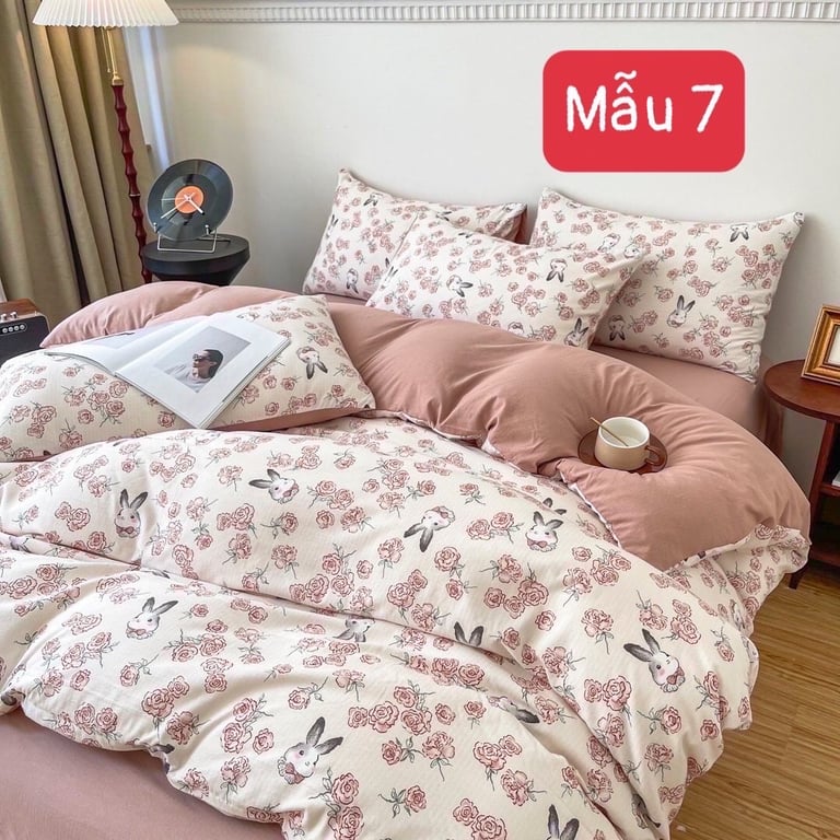 ce Bộ cotton đũi 4 món