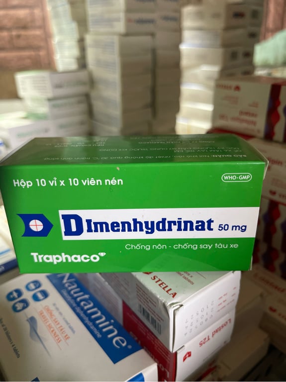 Dimenhydrinat 50 traphaco h/100v