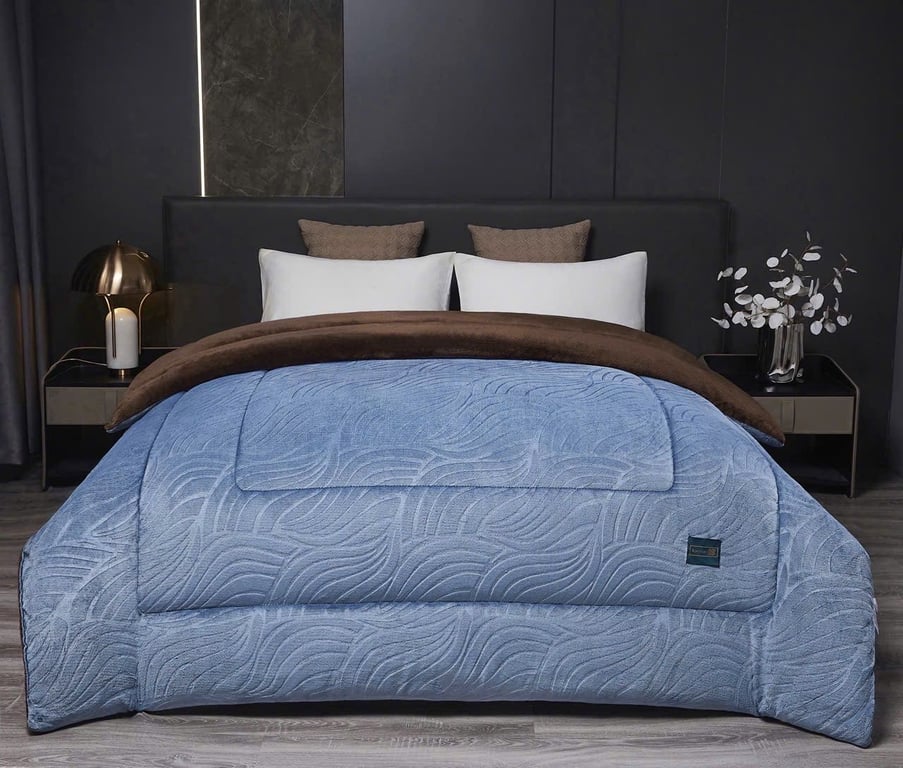 𝗪𝗮𝗿𝗺 𝗪𝗶𝗻𝘁𝗲𝗿 𝗕𝗹𝗮𝗻𝗸𝗲𝘁𝘀 – Chăn lông thỏ nhung tuyết ép vân siêu sang