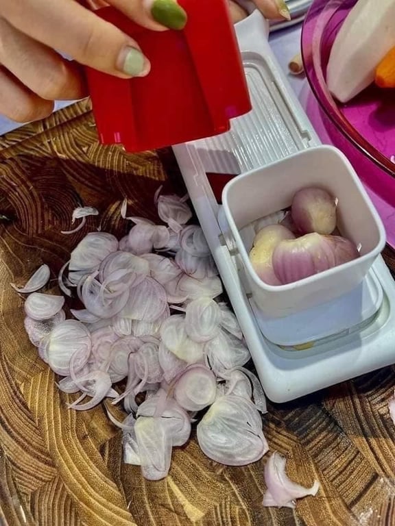 bào nhà Tupperware