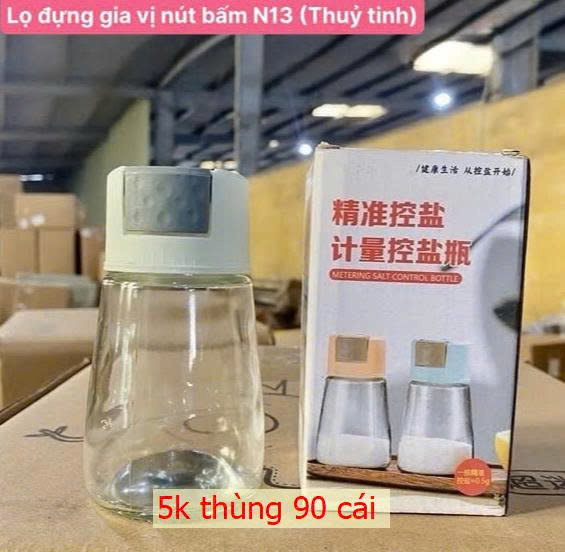 Lọ đựng gia vị nút bấm N13