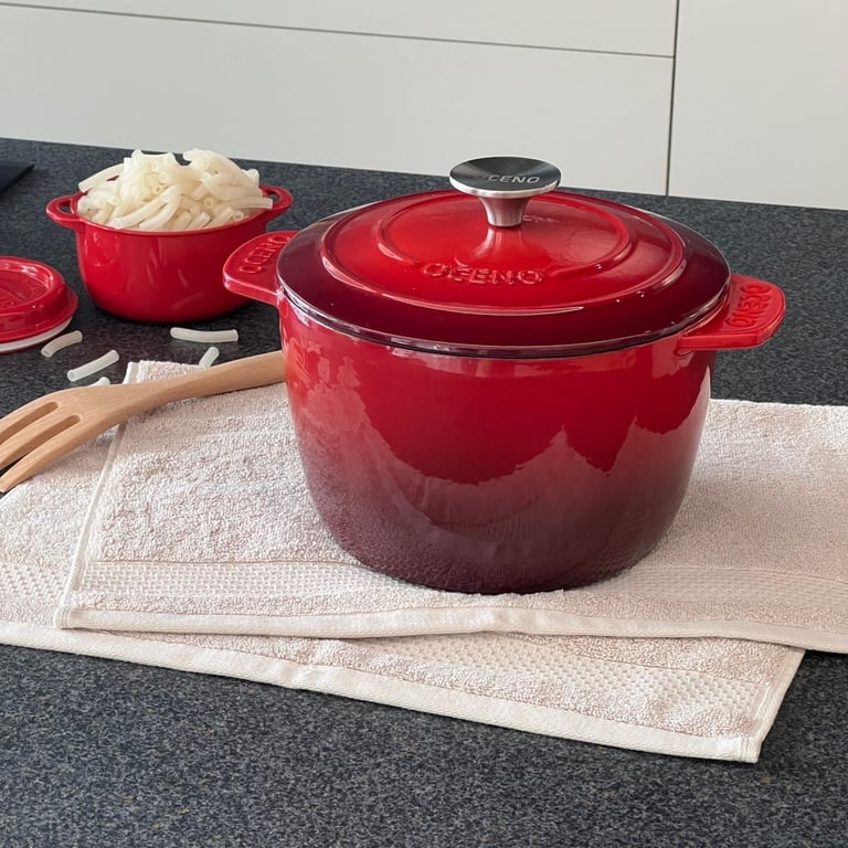 Nồi gang dáng cao Oceno 20cm