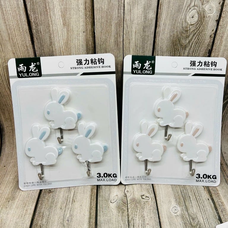 Set 6 móc dán tường