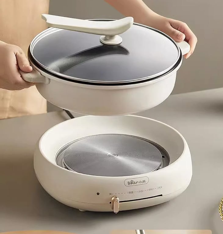 Nồi lẩu điện đa năng Bear 4L DHG – C40T1