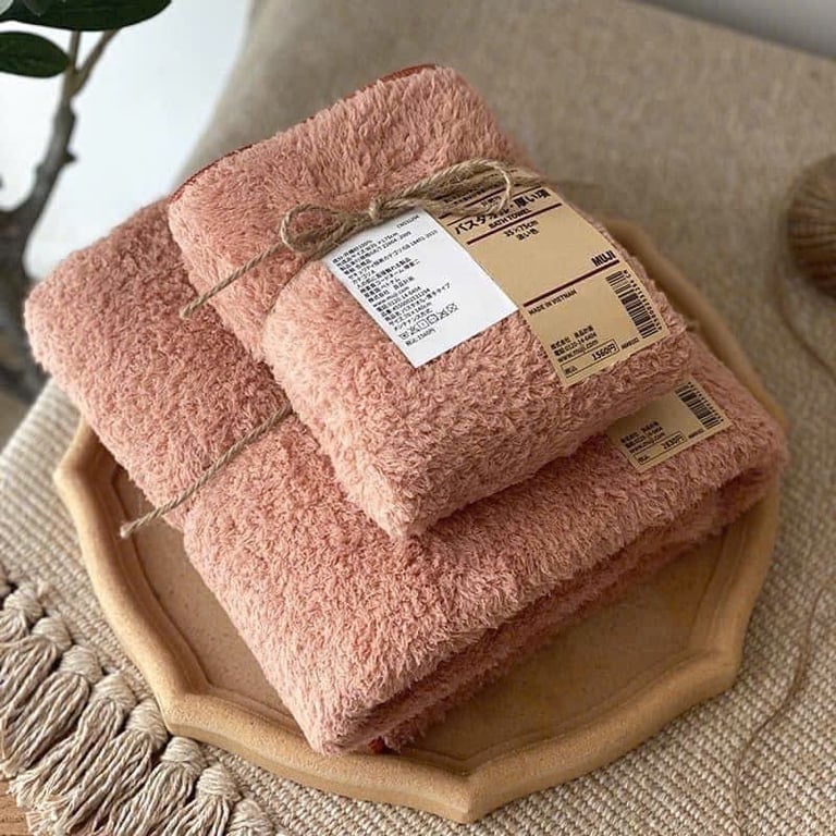 SET 2 KHĂN TẮM THẤM HÚT