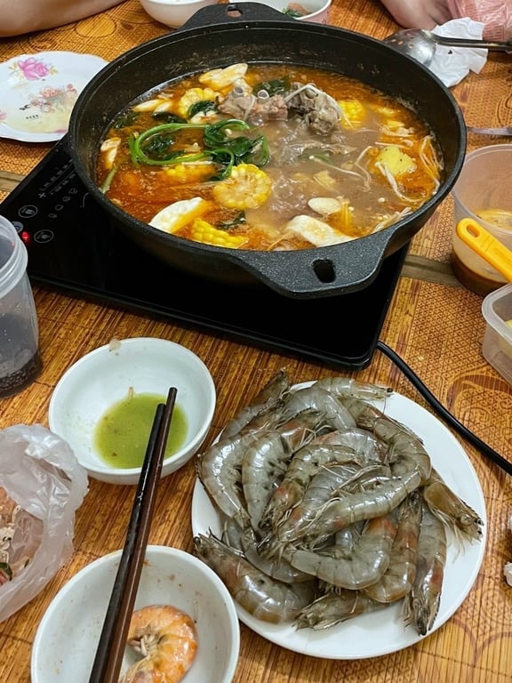 🌈🌈🌈CHẢO ĐÚC SÂU LÒNG - CHẢO LẨU quốc dân CHỐNG DÍNH ĐUN TỪ 32CM