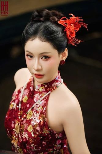 AD yếm kim sa đỏ (có bigsize)