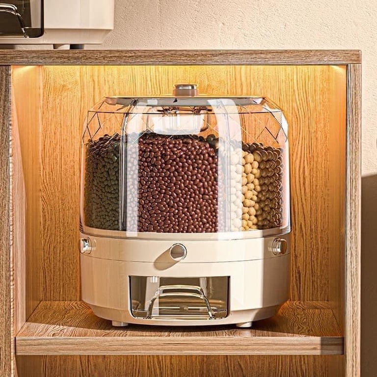 Hộp tròn chia ngăn đựng hạt