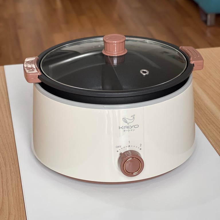 Nồi lẩu điện 2 ngăn Kaiyo