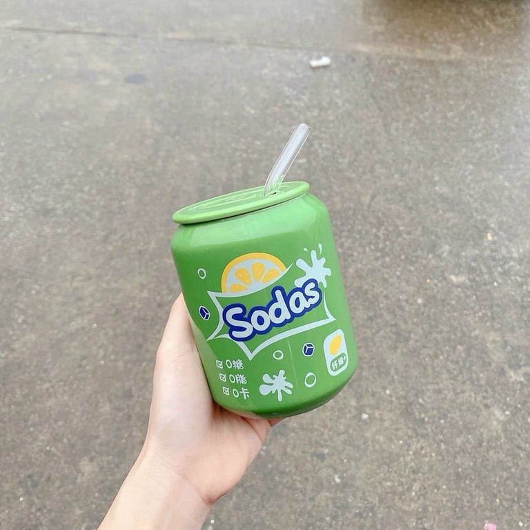 CỐC SỨ CÓ NẮP 420ml