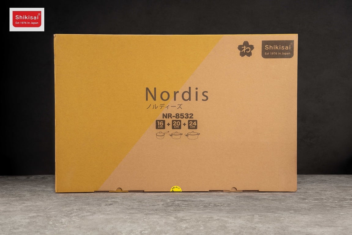 Bộ nồi Nordis (ノルディス) Risu Nhật Bản